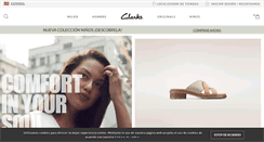 Desktop Screenshot of clarks.es