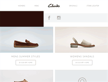 Tablet Screenshot of clarks.co.th